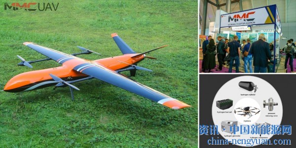MMC氢动力无人机创造了飞行时间新纪录